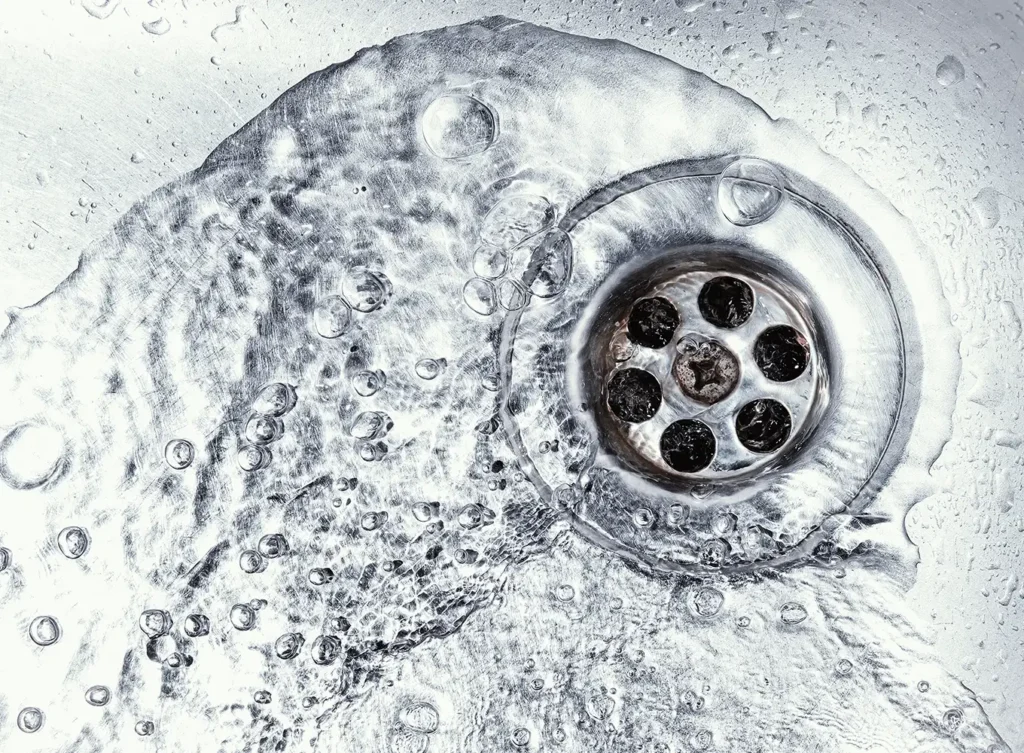 water flowing into a drain collinsville il