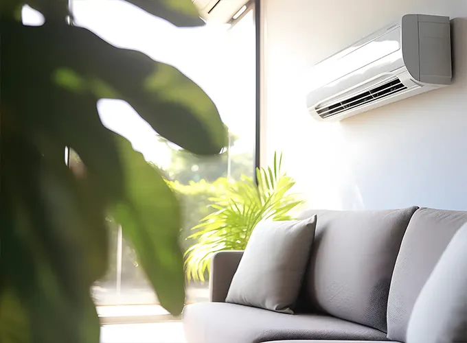 indoor air quality and ductless mini split indoor unit collinsville il