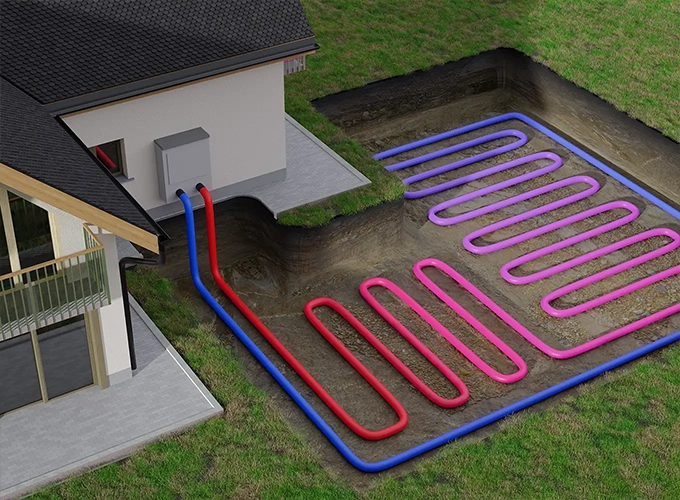 geothermal heating and cooling systems Collinsville il