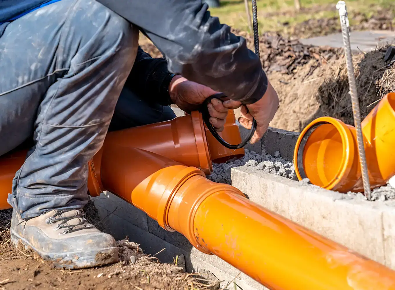 sewer line installation company collinsville illinois