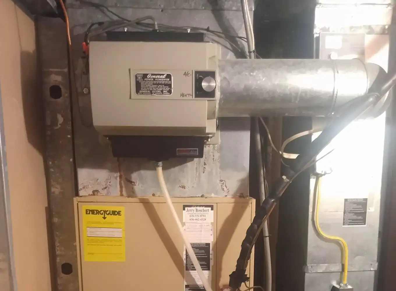 collinsville il whole home humidifier installation