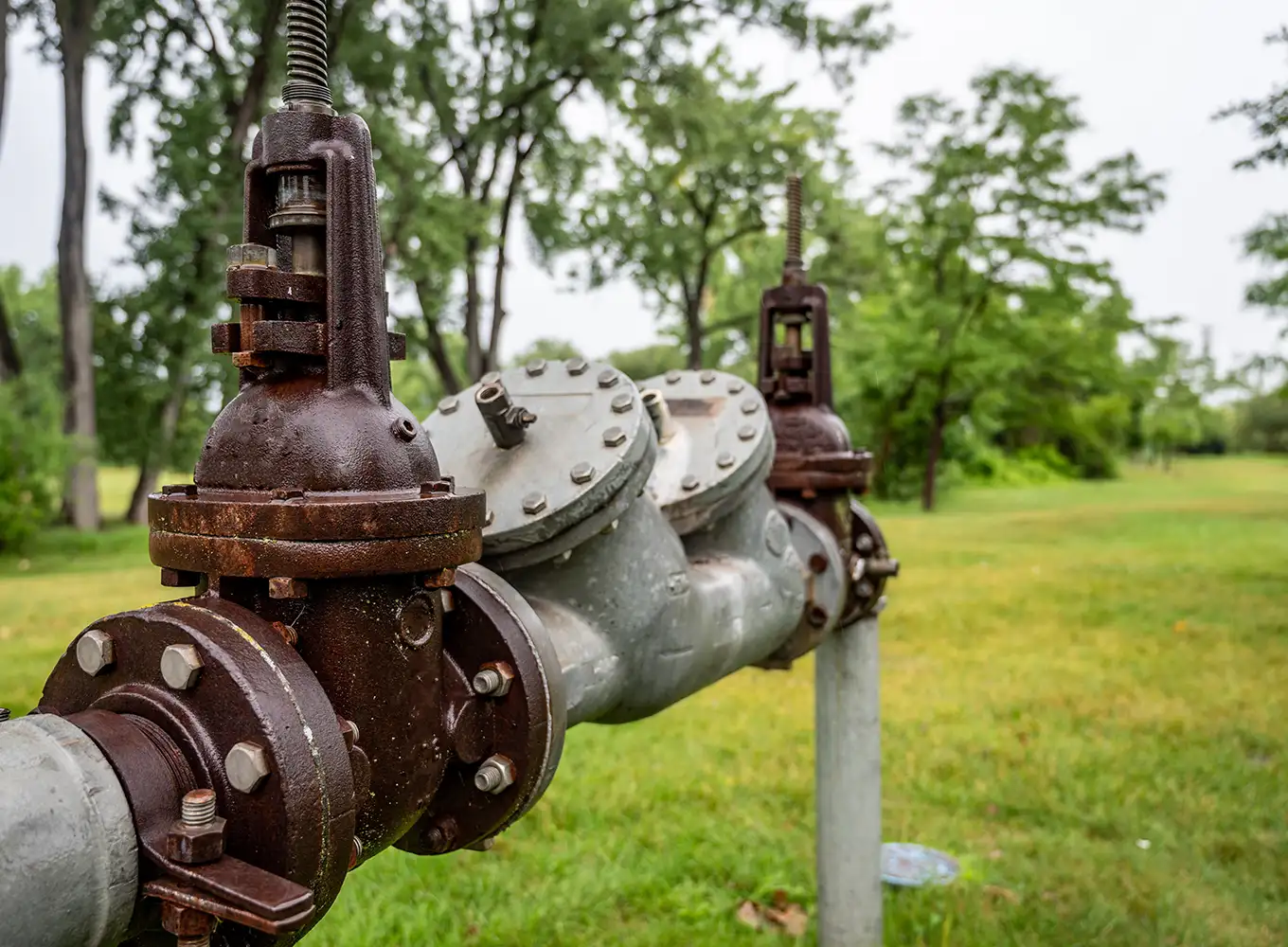 backflow prevention system in place collinsville il