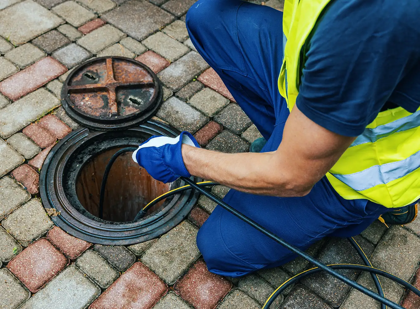 sewer cleaning trained technicians in Collinsville IL