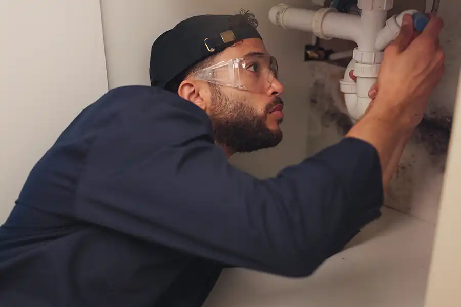 O'Fallon IL plumber checking for leaks