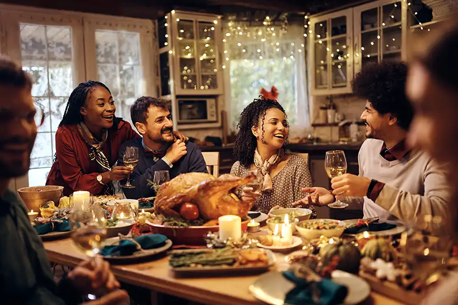 Polar—A holiday gathering at a home in O’Fallon, IL.